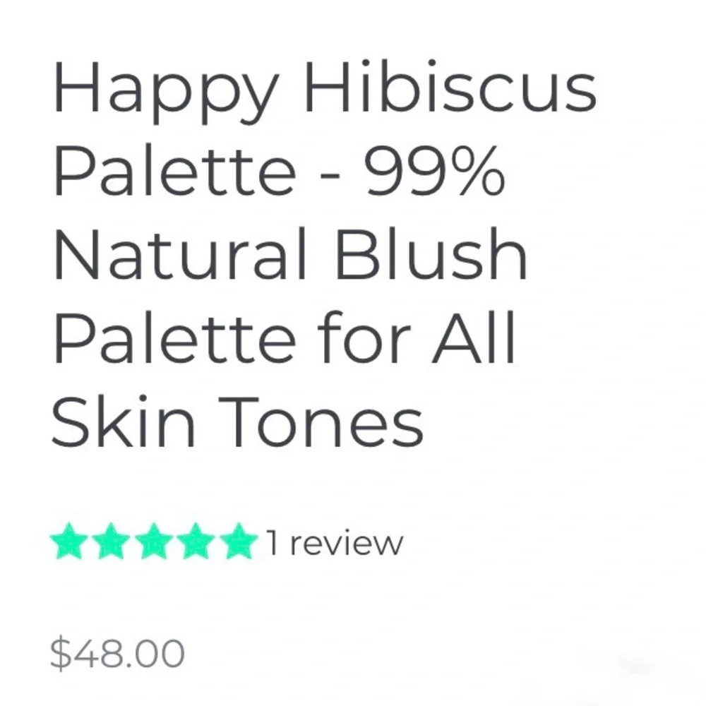 🆕 Happy Hibiscus Blush Palette